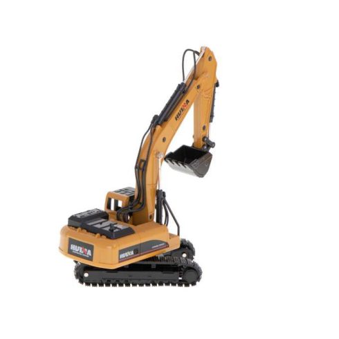Kotró-rakodó Lánctalpas Kanállal Fémmodell Die-cast H-toys 1710 1:50