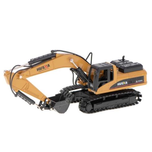 Kotró-rakodó Lánctalpas Kanállal Fémmodell Die-cast H-toys 1710 1:50