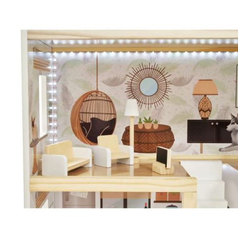 Fa Babaház Floro Boho Led 74cm