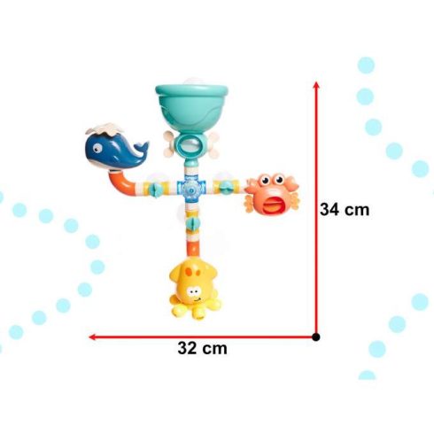 Fürdőjáték Zuhany Locsoló Tengeri Lények