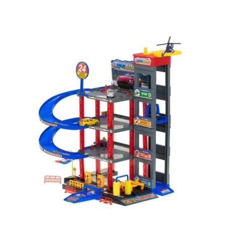 Parkolóház, Emelet, Benzinkút, Autómosó