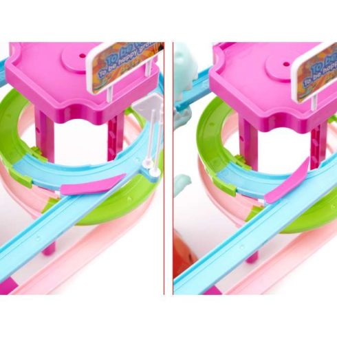 Dinoszaurusz versenypálya dinoszaurusz hangok fények