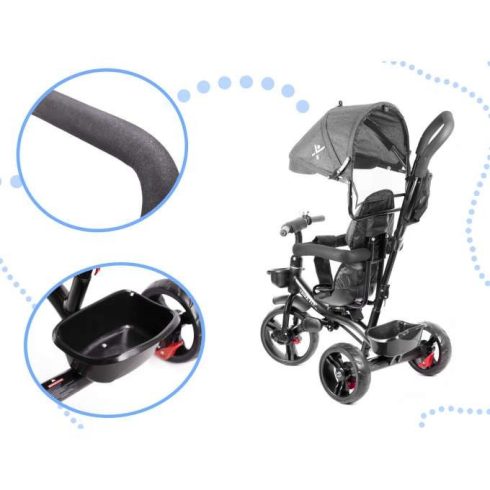 Trike Fix Lite Tricikli Szürke