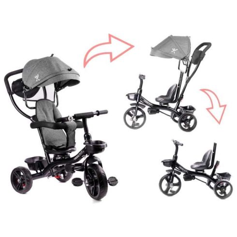 Trike Fix Lite Tricikli Szürke