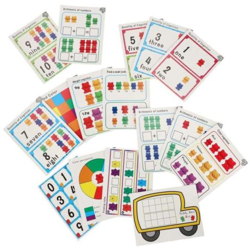 Montessori Matematikai Oktató Szortirozó Játék 44 dbs