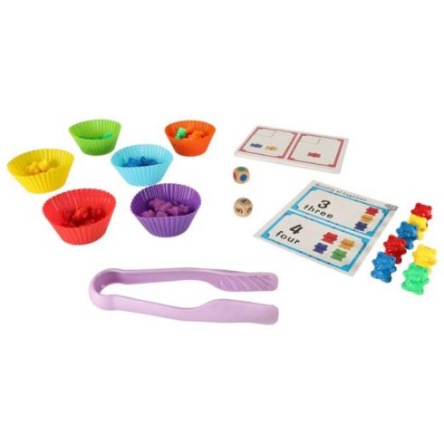 Montessori Matematikai Oktató Szortirozó Játék 44 dbs