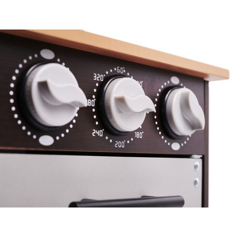 Fából készült konyha gyerekeknek MDF kiegészítőkkel LOFT XXL 96cm