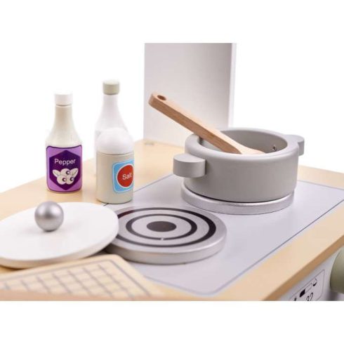 Fa Gyerekkonyha Mdf Modern Classic+ Kiegészítők