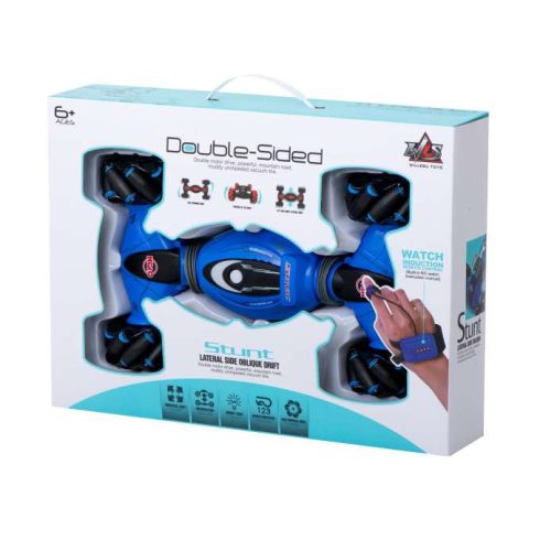 Távirányítós Autós Rc Stunts Táncos Kaszkadőr 360 Kék