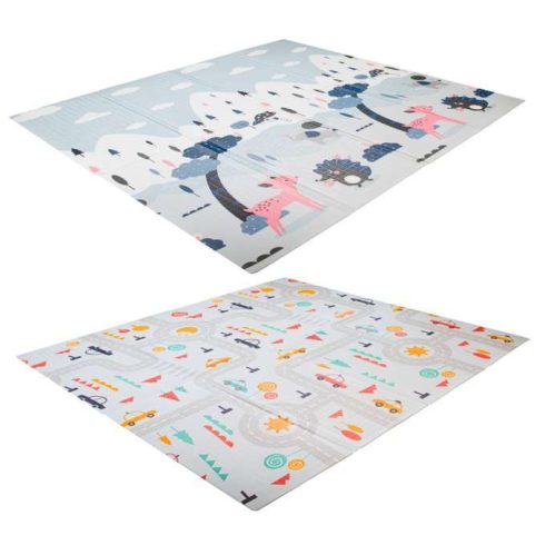 Hab Oktatószőnyeg Gyerekeknek Utca/erdő 177x158x0,8cm