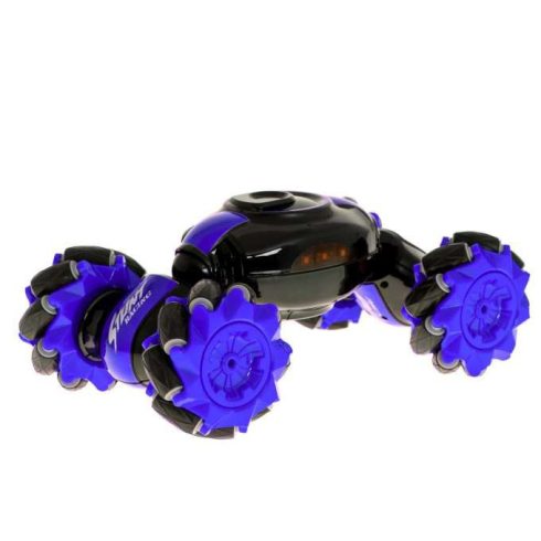 2,4 Ghz-es 4wd Távirányító Autó, Óra Gesztusérzékelő Autó Speed Pioneer Stunt Car Rc 360 Kék