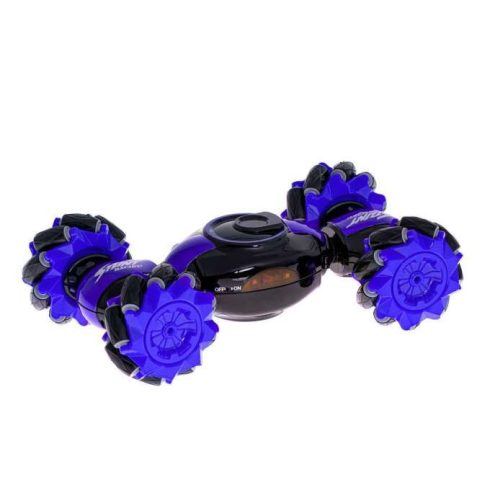 2,4 Ghz-es 4wd Távirányító Autó, Óra Gesztusérzékelő Autó Speed Pioneer Stunt Car Rc 360 Kék