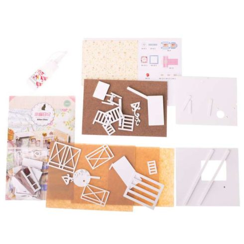 Retro Fa Babaház Diy 3013 Modell