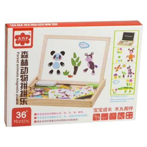 Többfunkciós Mágneses Tábla Kirakos Puzzle, Nagy Minta C