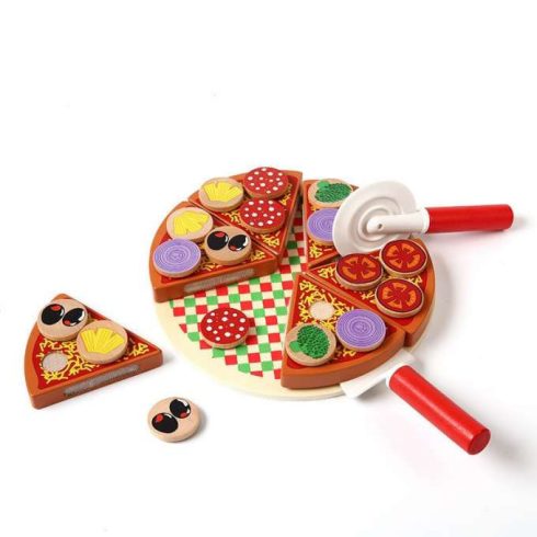 Pizza Fajáték Készlet