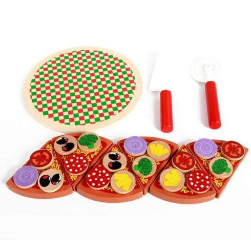 Pizza Fajáték Készlet