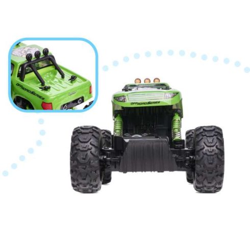 Távirányítós Autó Rc Nqd Rock Crawler King 1:12 Usb Zöld