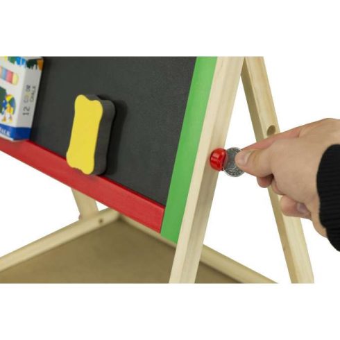 Többfunkciós Kétoldalas Mágneses Krétatábla 49cm