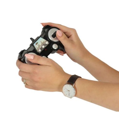 Távirányítós Busz Rc Távirányítóval, Nyíló Piros Ajtókkal