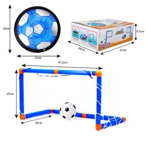 Repülő Labda Air Power Ragyogó Led Hoverball Kapuval