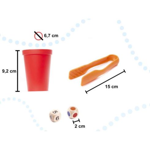 Kreatív Színes Kavicsos Montessori Kirakós Játék